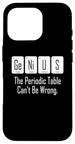 Genius Periodensystem Chemie Hülle für iPhone 16 Pro Genius Periodensystem Chemie Hülle für iPhone 16 Pro von Quinn Cafe
