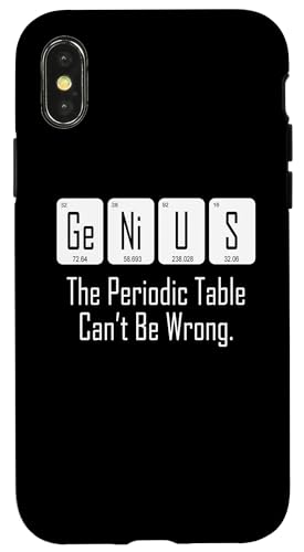 Genius Periodensystem Chemie Hülle für iPhone X/XS Genius Periodensystem Chemie Hülle für iPhone X/XS von Quinn Cafe