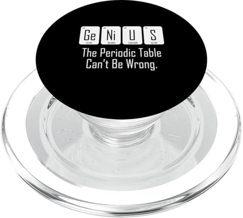 Genius Periodensystem Chemie PopSockets PopGrip für MagSafe Genius Periodensystem Chemie PopSockets PopGrip für MagSafe von Quinn Cafe