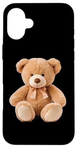 Hellbrauner Plüschbär Hülle für iPhone 16 Plus Hellbrauner Plüschbär Hülle für iPhone 16 Plus von Quinn Cafe