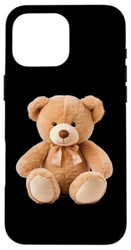 Hellbrauner Plüschbär Hülle für iPhone 16 Pro Max Hellbrauner Plüschbär Hülle für iPhone 16 Pro Max von Quinn Cafe