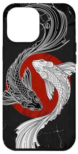 Hülle für iPhone 12 Pro Max Ying Yang Fisch Hülle für iPhone 12 Pro Max Ying Yang Fisch von Quinn Cafe