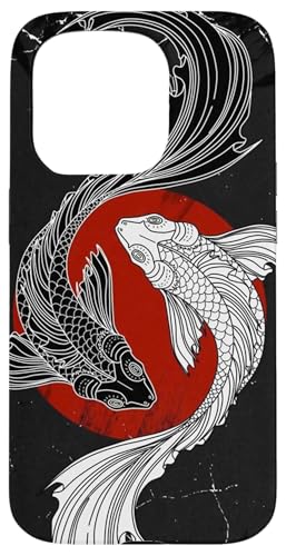 Hülle für iPhone 15 Pro Ying Yang Fisch Hülle für iPhone 15 Pro Ying Yang Fisch von Quinn Cafe