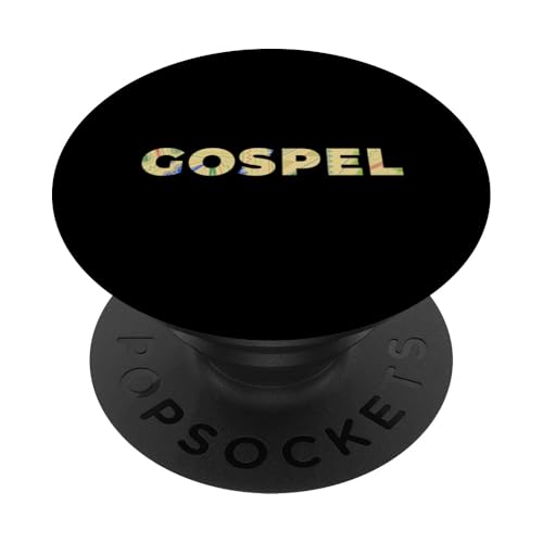 Künstlerischer Gospel-Text PopSockets Klebender PopGrip Künstlerischer Gospel-Text PopSockets Klebender PopGrip von Quinn Cafe