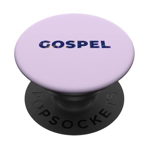 Künstlerischer Gospel-Text PopSockets Klebender PopGrip Künstlerischer Gospel-Text PopSockets Klebender PopGrip von Quinn Cafe