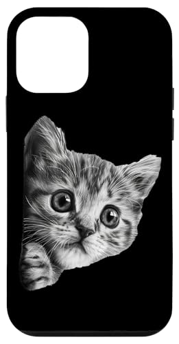 Peeking Grey Cat Hülle für iPhone 12 mini Peeking Grey Cat Hülle für iPhone 12 mini von Quinn Cafe