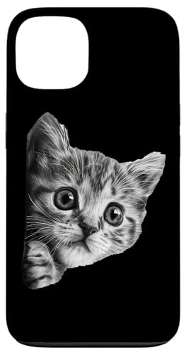 Peeking Grey Cat Hülle für iPhone 13 Peeking Grey Cat Hülle für iPhone 13 von Quinn Cafe