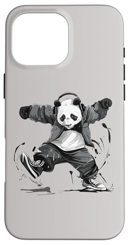 Tanzender Panda — Popkultur Hülle für iPhone 16 Pro Max Tanzender Panda — Popkultur Hülle für iPhone 16 Pro Max von Quinn Cafe