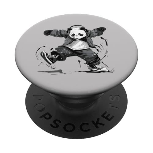 Tanzender Panda — Popkultur PopSockets Klebender PopGrip Tanzender Panda — Popkultur PopSockets Klebender PopGrip von Quinn Cafe