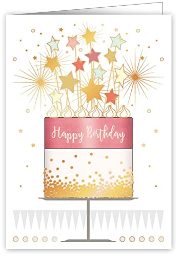 Quire Mac Classic Card Cake With Sparklers von Quire Collections