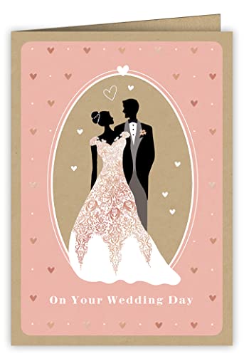 Quire Charm Card On Your Wedding Day Couple von Quire Collections