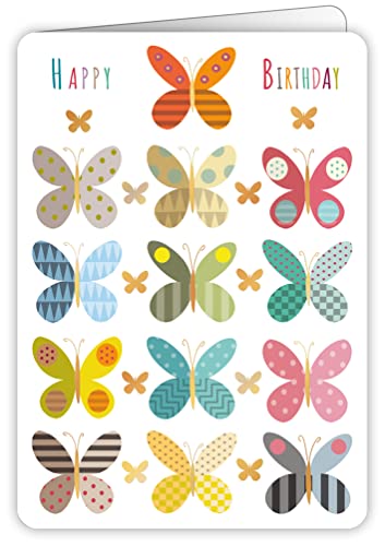 Quire Colourround Card Butterflies von Quire Collections