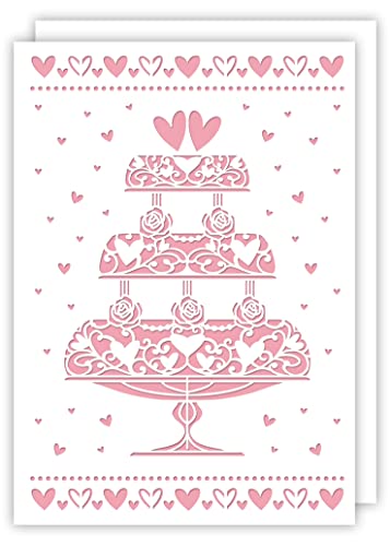 Quire Delicatissimo Karte Hochzeitstorte von Quire Collections