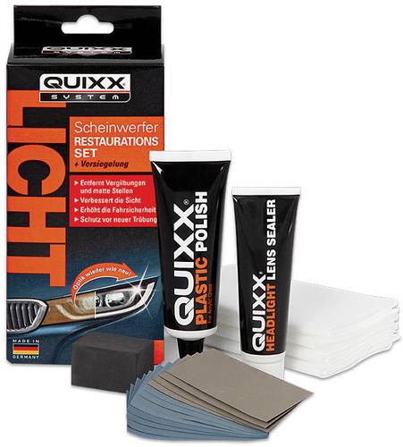 Quixx System 00084 Scheinwerfer Aufbereitungs-Set 1 Set von Quixx System