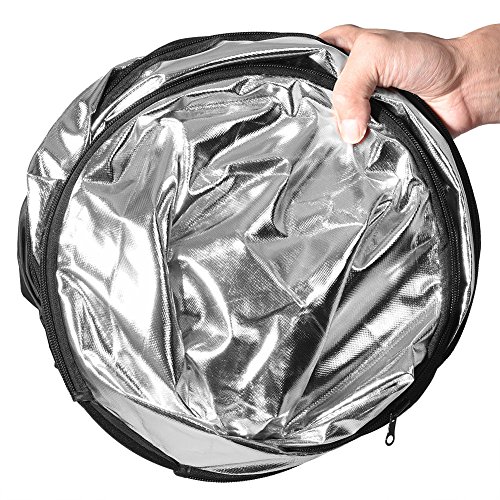 Qukaim 5 in 1 tragbarer Lichtfotografie-Reflektor, 60 x 90 cm, Diffusor und Lichtreflektor für den Studiogebrauch, ideal für Fotografie und Video Qukaim 5 in 1 tragbarer Lichtfotografie-Reflektor, 60 x 90 cm, Diffusor und Lichtreflektor für den Studiogebrauch, ideal für Fotografie und Video von Qukaim
