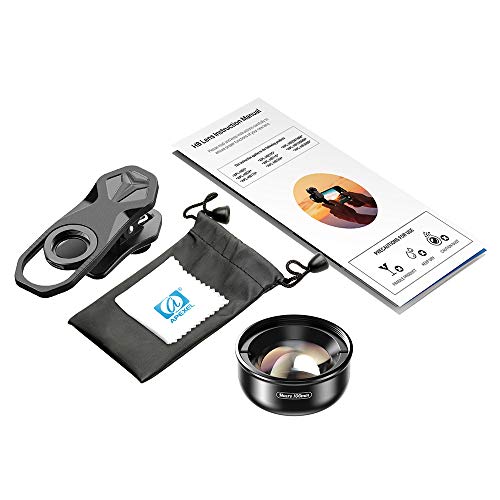 Qukaim APL-HB100mm Universal Smartphone Makro Objektiv 4K HD Telefon Kamera Objektiv Keine Verzerrung Kompatibel mit 11/XS/XS Max/XR/X/8/8 Plus Qukaim APL-HB100mm Universal Smartphone Makro Objektiv 4K HD Telefon Kamera Objektiv Keine Verzerrung Kompatibel mit 11/XS/XS Max/XR/X/8/8 Plus von Qukaim