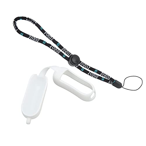 Qukaim Kameragehäuse Abdeckung Ladebox Silikon Schutzhülle für GO 2 Daumenkamera Staubdicht Soft Cover Weiß Camera Accories von Qukaim