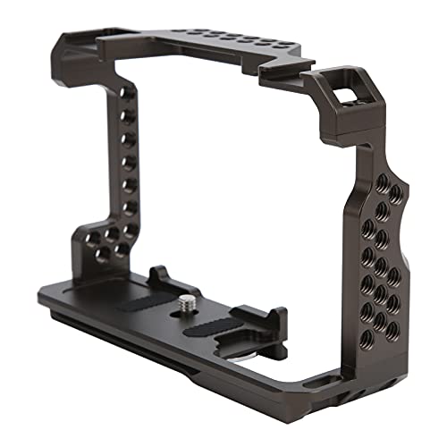 Qukaim Legierung DSLR Kamera Video Schutzkäfig Shooting Extension Bracket für A7M3 Leichter Kamerakäfig Video Cage Accory Qukaim Legierung DSLR Kamera Video Schutzkäfig Shooting Extension Bracket für A7M3 Leichter Kamerakäfig Video Cage Accory von Qukaim