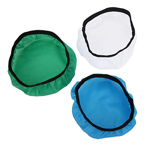 Qukaim Lichtdiffusor-Tuch, weiche Socke für 17,8 cm Studio-Stroboskop-Reflektor, Fotografie-Lichtmodifikator, Blitzdiffusor-Tuch, Fotozubehör, 3 Stück Qukaim Lichtdiffusor-Tuch, weiche Socke für 17,8 cm Studio-Stroboskop-Reflektor, Fotografie-Lichtmodifikator, Blitzdiffusor-Tuch, Fotozubehör, 3 Stück von Qukaim