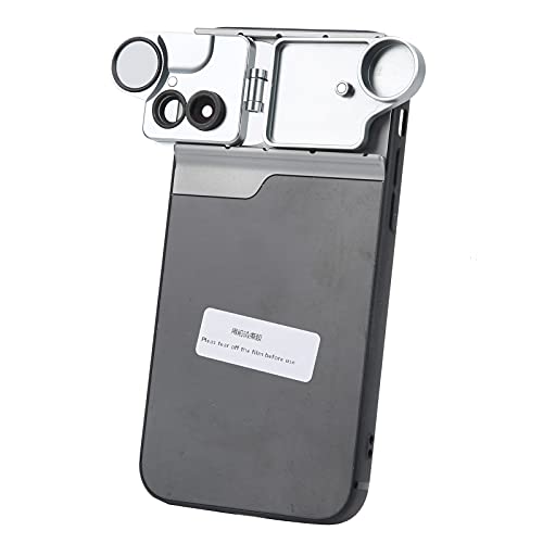 Qukaim Multi Lens Handyhülle für 12, externes Makro, Fischauge, CPL Filter Objektive, leichtes Design, Schutz, einfache Bedienung an Tasten und Anschlüsse Qukaim Multi Lens Handyhülle für 12, externes Makro, Fischauge, CPL Filter Objektive, leichtes Design, Schutz, einfache Bedienung an Tasten und Anschlüsse von Qukaim