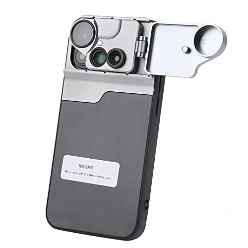 Qukaim Multi Lens Handyhülle für 12 Mini, inklusive Makro-, Fisheye- und CPL Filterobjektiven, leichtes Design, kompatibel mit 12 Mini Qukaim Multi Lens Handyhülle für 12 Mini, inklusive Makro-, Fisheye- und CPL Filterobjektiven, leichtes Design, kompatibel mit 12 Mini von Qukaim