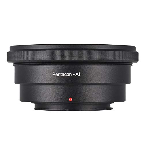 Qukaim Objektivadapter für Pentacon 6 Kiev 60 Objektiv für Nikon AI F Mount Kameras D90 D300 D700 D3200 D5100 D7100 D7000, Mount Adapter Ring von Qukaim