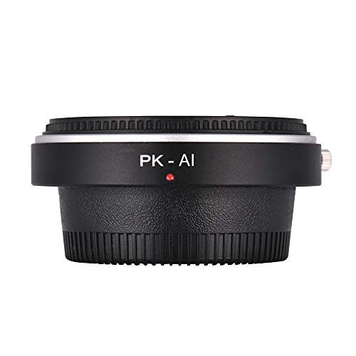 Qukaim PK-AI Objektivadapter Ring mit optischem Glas für K-Mount-Objektiv an Nikon AI F Mount Kameragehäuse, Focus Infinity, kompatibel mit Nikon D700 Qukaim PK-AI Objektivadapter Ring mit optischem Glas für K-Mount-Objektiv an Nikon AI F Mount Kameragehäuse, Focus Infinity, kompatibel mit Nikon D700 von Qukaim