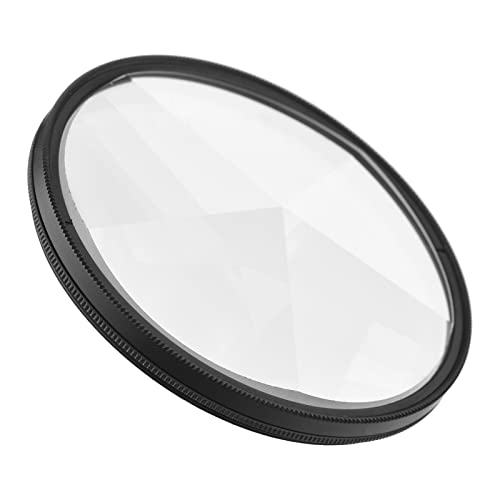 Qukaim Pentaprism Kaleidoskop-Objektivfilter, 77 mm, optisches Glas, Fotografie-Accory für DSLR-Kamera, professionelle Verwendung, ideal für kreative Effekte Qukaim Pentaprism Kaleidoskop-Objektivfilter, 77 mm, optisches Glas, Fotografie-Accory für DSLR-Kamera, professionelle Verwendung, ideal für kreative Effekte von Qukaim