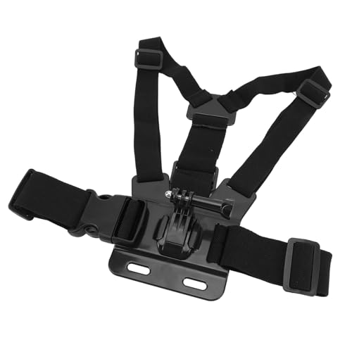 Qukaim Sportkamera Brustgurt, Schnellverschluss Verstellbare Action Kamera Brusthalterung für Action 4, Chest Harn Mount für Sportkameras, Ideal für Outdoor-Aktivitäten Qukaim Sportkamera Brustgurt, Schnellverschluss Verstellbare Action Kamera Brusthalterung für Action 4, Chest Harn Mount für Sportkameras, Ideal für Outdoor-Aktivitäten von Qukaim