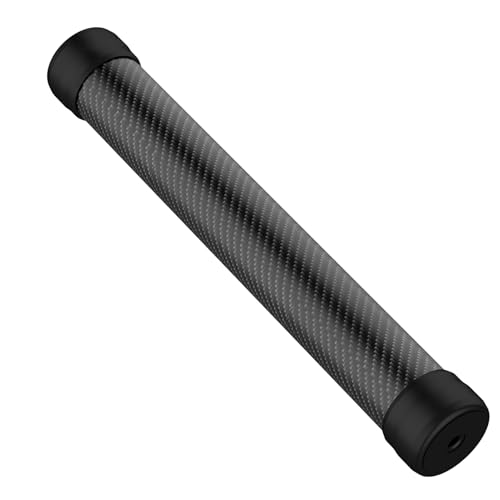 Qukaim Universal-Verlängerungsstange aus Kohlefaser, 23,6 cm, mit 1/4-Zoll-Schraube für Kamera-Gimbal-Stabilisator und Handy-Klemmhalter, leicht, vielseitig, Design von Qukaim