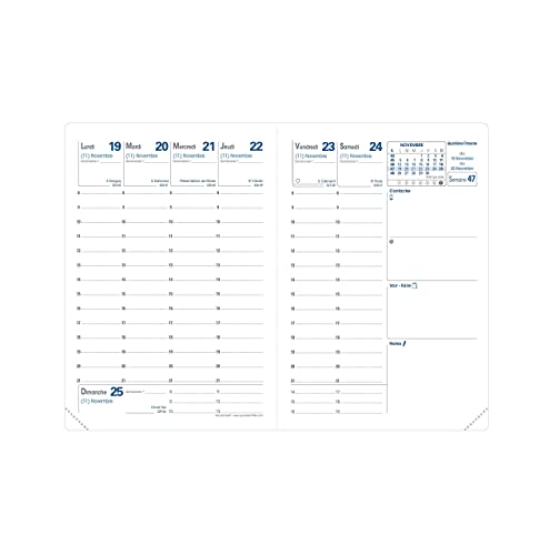 Quo Vadis - 1 Nachfüllpack für Wochenkalender Wandern – Januar 2023 bis Dezember 2023 – Format 9 x 12,5 cm von QUO VADIS