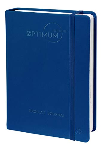 Quo Vadis 2371094Q - Project Journal OPTIMUM 15 x 21 cm (Ewiger Terminplaner + Projektmanagement), Blau von Quo Vadis