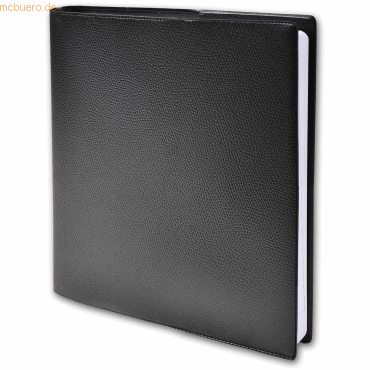 Quo Vadis Buchkalender Executif 16x16cm Impala schwarz 2024 von Quo Vadis