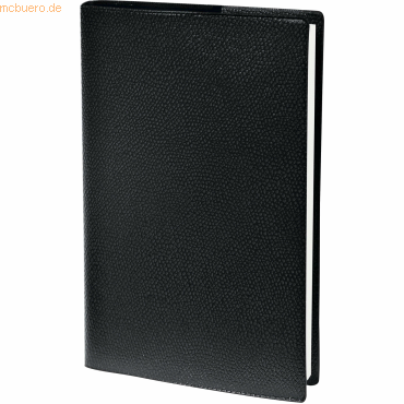 Quo Vadis Buchkalender Minister Prestige 16x24cm Impala schwarz 2024 von Quo Vadis