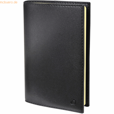 Quo Vadis Buchkalender Minister Prestige 16x24cm Soho ebenholzschwarz von Quo Vadis