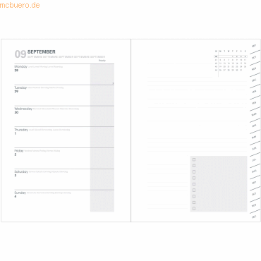 Quo Vadis Buchkalender Plan Note Ersatzkalender 15x21cm 2025 Quo Vadis Buchkalender Plan Note Ersatzkalender 15x21cm 2025 von Quo Vadis