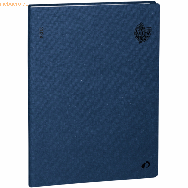 Quo Vadis Buchkalender Pre 777 Recycling ML 21x27cm Diana marineblau 2 von Quo Vadis