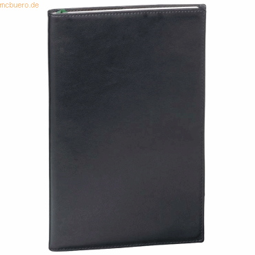 Quo Vadis Buchkalender Pre Prestige 21x27cm Montebello schwarz 2024 von Quo Vadis