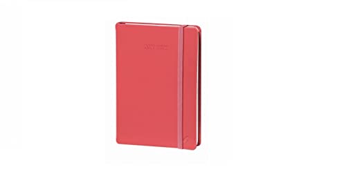 Quo Vadis – EUROTEXTAGENDA – Hardcover mit Gummizug – Tageskalender August 2021 bis Juli 2022 – 12 x 17 cm – Korallenrosa von L.I.B