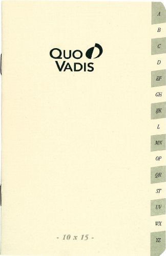 Quo Vadis Geschäftbus Prestige Telefonverzeichnis, 10x15cm, 732001Q von Quo Vadis