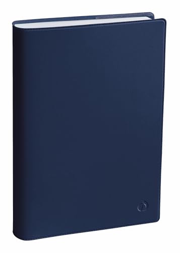 Quo Vadis - Kalender 16 Monate – 2024 – 2025 – Planer 21 SD – Wochenkalender Notizen – Mehrsprachig – Touch – Blau – 16 Monate September bis Dezember – 15 x 21 cm – Papier Clairefontaine weiß von QUO VADIS