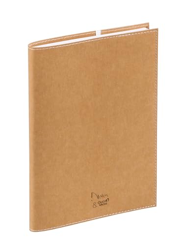 Quo Vadis - Kalender – 2025 – Minister recycelt – Wochenkalender – mehrsprachig – Nelies – Braun – 13 Monate von Dezember bis Dezember – 16 x 24 cm – Recyclingpapier von Clairefontaine – hergestellt von QUO VADIS