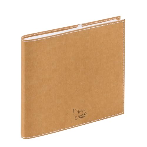 Quo Vadis - Kalender – 2025 – Recycling – Wochenkalender – mehrsprachig – Nelies – Braun – 13 Monate von Dezember bis Dezember – 16 x 16 cm – Recyclingpapier Clairefontaine – hergestellt in Frankreich von QUO VADIS
