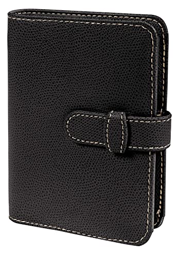 Quo Vadis - Kollektion: Club TIMER 17 PRESTIGE - Taschenorganizer - Wochenkalender - 10 x 17 cm - Ebenholz schwarz - Jahr 2022-2023 von Quo Vadis