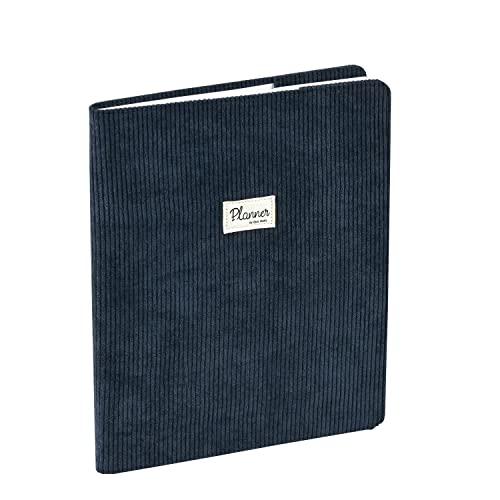 Quo Vadis - Kollektion: Colette PRESIDENT - Kalenderjahr - Wochenplaner - 21 x 27 cm - Französische Edition - 13 Monate Dezember - Marineblau - 2023 von QUO VADIS