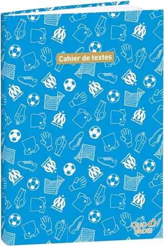 Quo Vadis - Kollektion: Olympique Marseille, Texteheft, 15 x 21 cm, Grafik von Quo Vadis