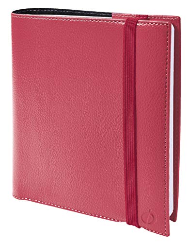 Quo Vadis - Kollektion: Time & Life Medium mit Gummizug – Kalender – Wochenansicht – Format: 16 x 16 cm – Farbe: Rosa – Jahr: 2024 von QUO VADIS
