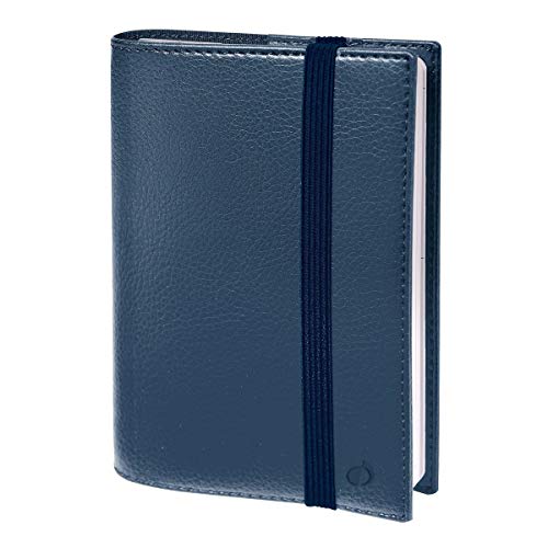 Quo Vadis - Kollektion: Time & Life - Tim&Life XLarge mit Wochengummi, Format: 21 x 27 cm, Farbe: Blau, Metall, Zeitraum: Jahr 2023 von Quo Vadis