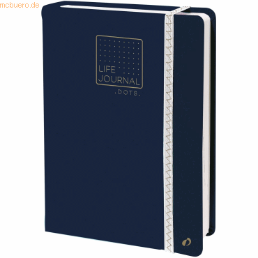 Quo Vadis Life Journal 21 Dot ozeanblau von Quo Vadis