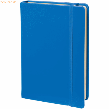 Quo Vadis Notizbuch Habana 100x150mm liniert blau Quo Vadis Notizbuch Habana 100x150mm liniert blau von Quo Vadis